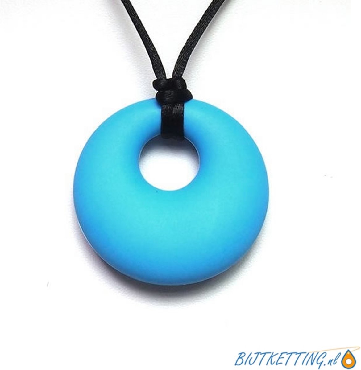 Ronde Bijtketting Kauwketting | Rond | Cirkel | Round | Blauw